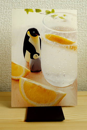 ペンギン夏カード２
