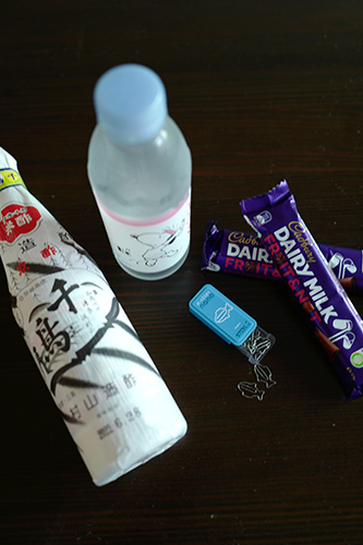 千鳥酢とチョコレートとクリップ