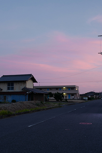 きょうの夕焼け