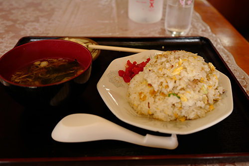 房総つけめんのチャーハン