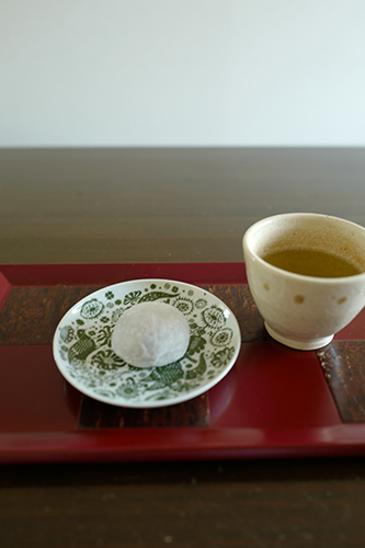 大福とお茶